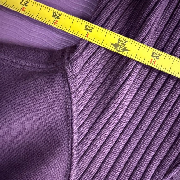 Aerie Tres Chic size M Women's Purple Sweater - Picture 6 of 6